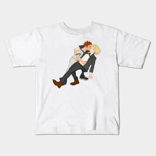 Love on the Field - Danganronpa (no background) Kids T-Shirt